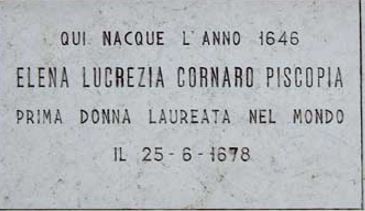 Elena Lucrezia Cornaro psicopia elena cornaro elena psicopia la prima donna laureata della storia al mondo veneto donna padovana donna veneta donna veneziana famiglia corner venezia padova magazine veneto storie del veneto personaggi veneti ilaria rebecchi