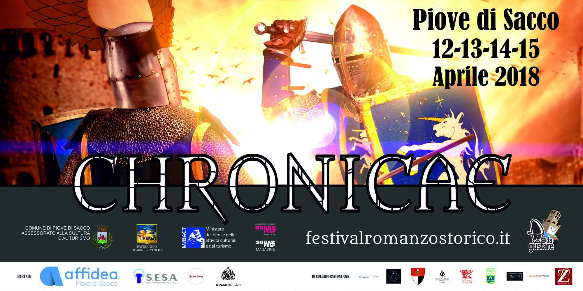 chroniace festival internazionale del romanzo storico festival padova eventi veneto festival cosa fare a padova piove di sacco appuntamenti letteratura veneta scrittore padovano matteo strukul casanova sugarpulp cosa fare a padova news veneto magazine padova ilaria rebecchi