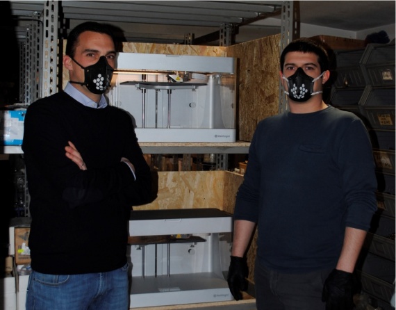 mascherine 3d di Aggio Group azienda piomino dese macchina stampante 3d coronavirus mascherina covi-19 cosa fare in veneto aziende cosa fare a padova magazine veneto
